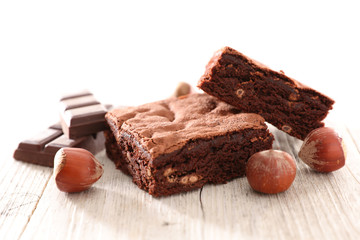 delicious chocolate brownie