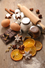 assorted biscuit and spices