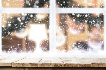 desk space and xmas tree