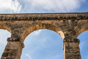 Aqueduct of les Ferreres in Tarragona