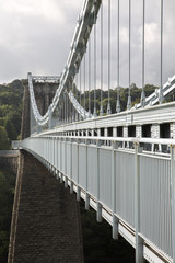 Menai Suspension Bridge; Anglesey; Wales