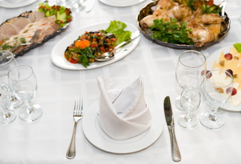 dinner is served