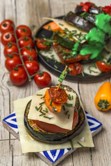 Mix of grilled vegetables