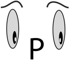 P