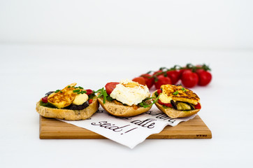 vegetable grilled burger