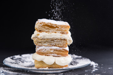millefoglie puff pastry