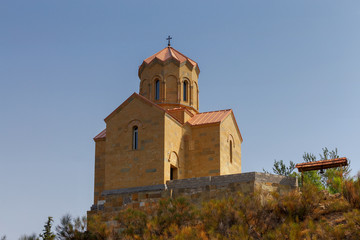 Fototapeta na wymiar Tbilisi. Tabor Monastery of the Transfiguration.