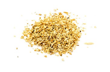 Top view of milkvetch chips