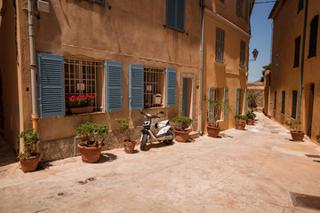Provence city in summer.