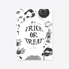 Vector of Halloween poster