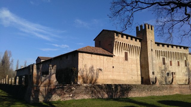 medieval fortress exterior view