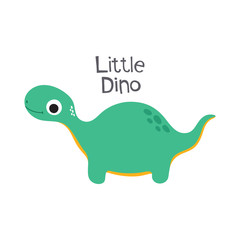 Cute dino illustration