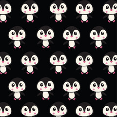 cute penguin pattern