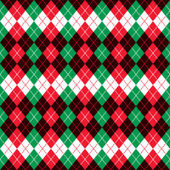 Holiday Argyle Design