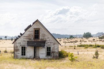Fototapeta na wymiar Oregon Houses & Landscape