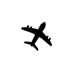 Airplane shape vektor icon