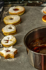 Making Christmas cookies at home - 8