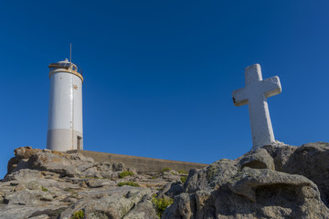 Faro de Punta Roncudo (Ponteceso, La Coruña - España).