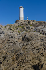 Faro de Punta Roncudo (Ponteceso, La Coru&ntilde;a - Espa&ntilde;a).