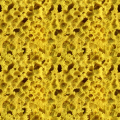Seamless photo texture of yellow sponge