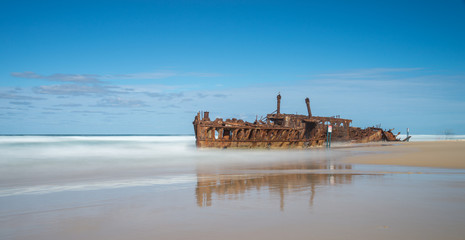 Shipwreck long exposure