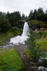 Steinsdalsfossen, Hordaland, Norwegen