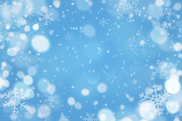 Winter abstract background
