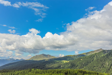 Fototapeta premium Panorama di montagna