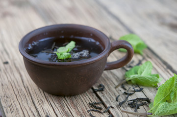 cup of hot tea