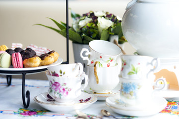 traditional English tea, high tea