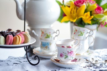 traditional English tea, high tea