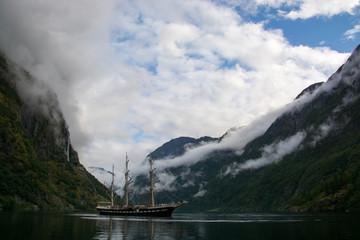 Gudvangen, Sogn og Fjordane, Norwegen