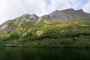 Fototapeta na wymiar Gudvangen, Sogn og Fjordane, Norwegen