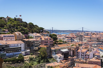 Lisbon wiew from the Our Lady Hill