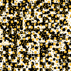 Asymmetrical Seamless Art Camouflage Design