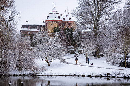 Schlosspark Laubach im Winter II 