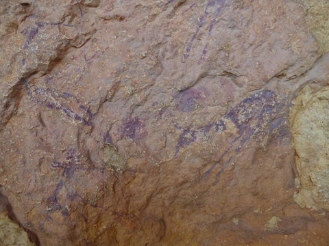 Tirig. Pinturas rupestres, Cueva de los Caballos y  Cuevas del Civil. Patrimonio de la Humanidad por la UNESCO en Barranco Valltorta,Castell&oacute;n, (Comunidad Valenciana, Espa&ntilde;a)