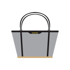 Isolated fashion handbag