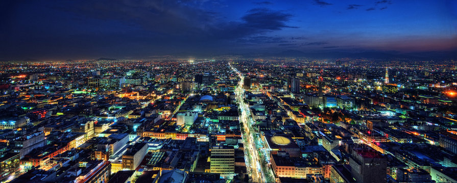 Mexico City Skyline