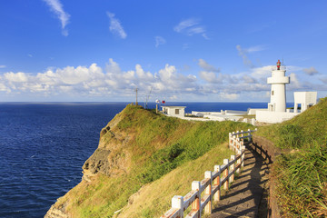 Fototapeta na wymiar Bitoujiao Lighthouse