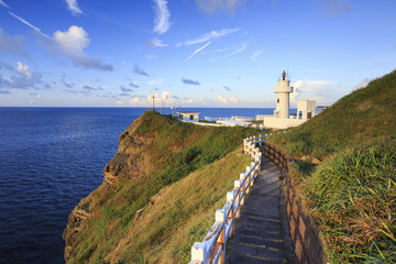 Fototapeta na wymiar Bitoujiao Lighthouse