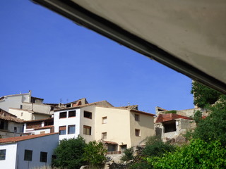 Fototapeta na wymiar Ortells,pueblo de Morella en la provincia de Castellón en la Comunidad valenciana, España. Situado en la comarca de los Puertos de Morella