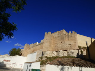 Jorquera. Pueblo de Albacete en la comunidad autónoma de Castilla La Mancha ( España) situado en un enclave natural de extraordinaria belleza