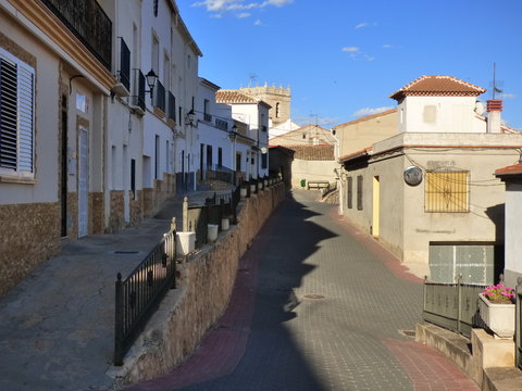 Jorquera. Pueblo de Albacete en la comunidad autónoma de Castilla La Mancha ( España) situado en un enclave natural de extraordinaria belleza