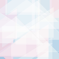 Abstract colorful triangular background, vector