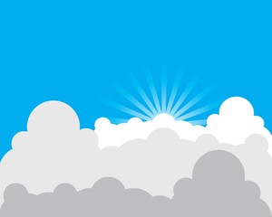 cloud backgraound template