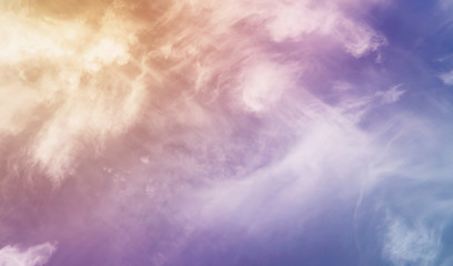 white clouds in a sky