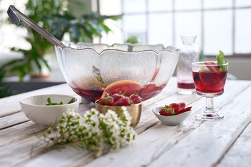 fruit punch cranberry juice cocktails for party