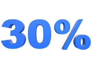 blue or black percentage discount number 3d