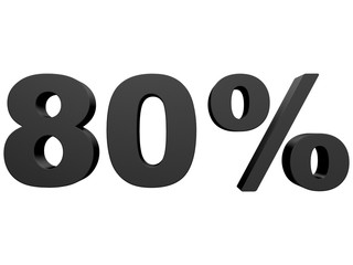 blue or black percentage discount number 3d